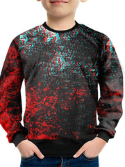 3D Print Sweatshirts Street Wear Kids Funny Crew Neck Top
