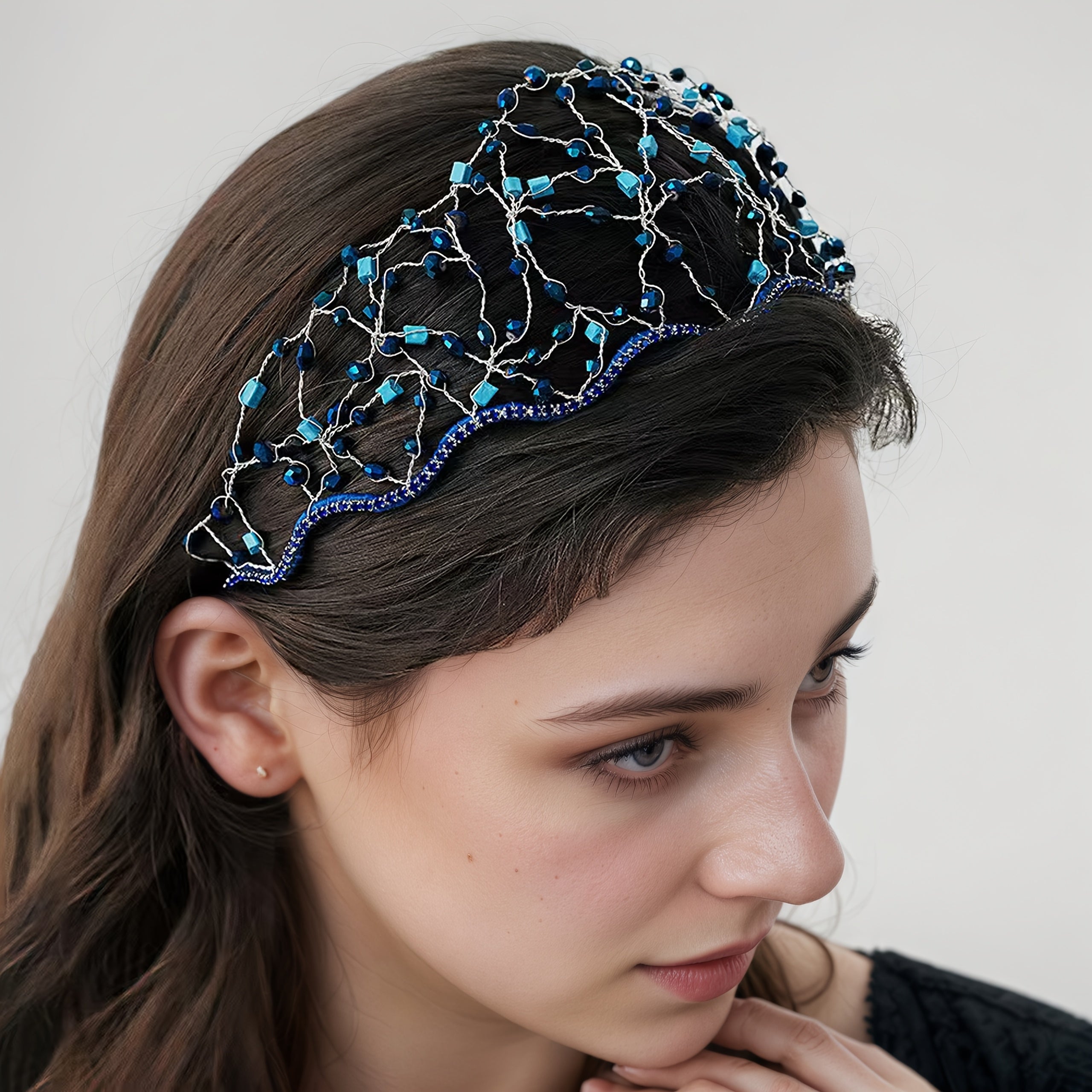 Handcrafted Retro Water Hair Band