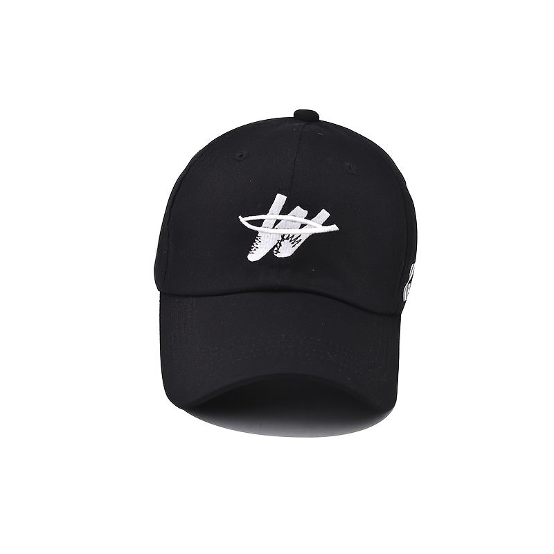 Embroidered Baseball Cap Snapback Hat Hip Hop Visor