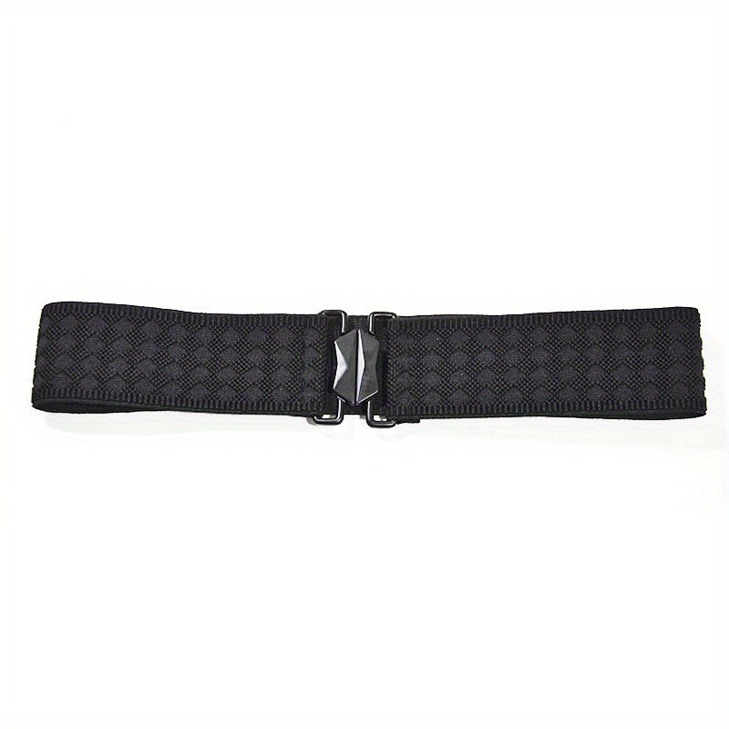 Leopard Print Wide Elastic Belt Vintage Belt for Women
