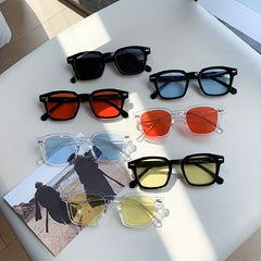 Retro Square Sunglasses UV400 Sun Shades Glasses