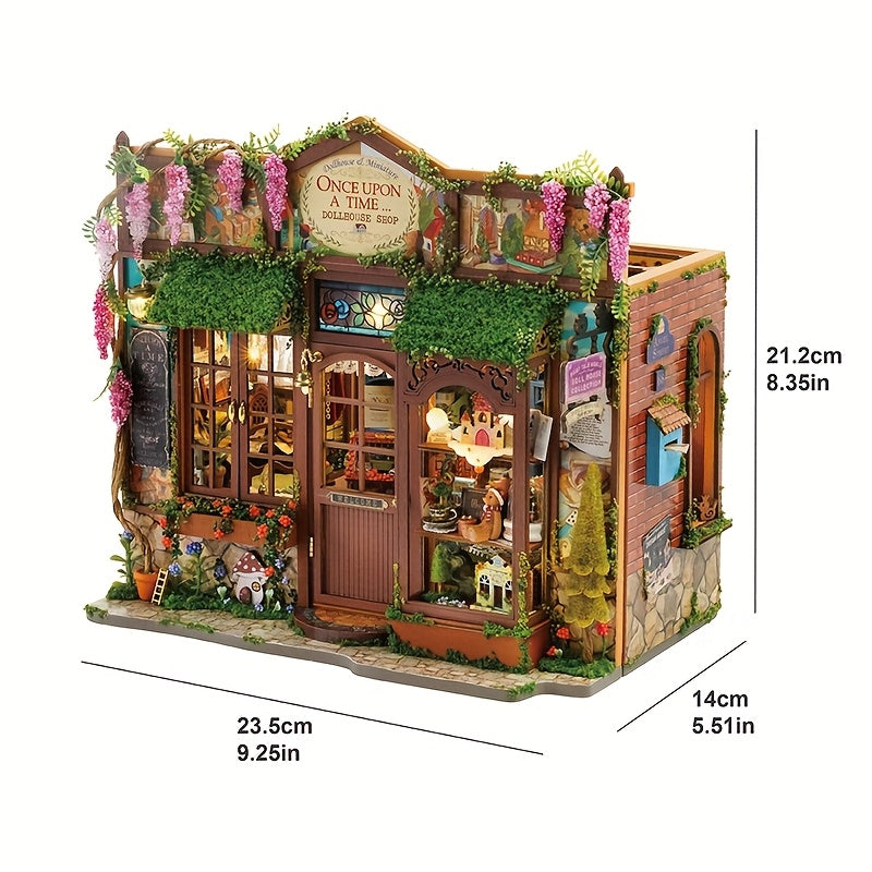 3D Fairy Tale Kingdom House Model DIY Building Scene