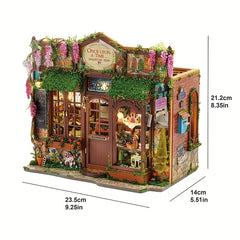 3D Fairy Tale Kingdom House Model DIY Building Scene