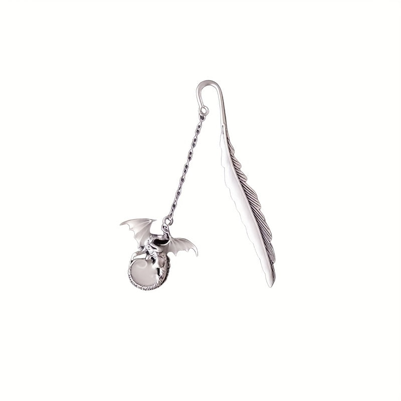 Noctilucent Flying Dragon Bookmark - Magical Touch For Reading