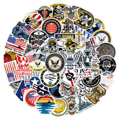 52pcs U S Navy Stickers United States Navy Pride Stickers