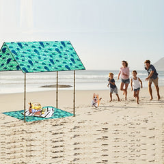 Sandproof Waterproof Pocket Blanket Lightweight Beach Mat