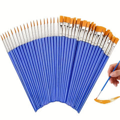 11pcs Painting Brushes Set for DIY Painting Tools Face Painting Nail Art