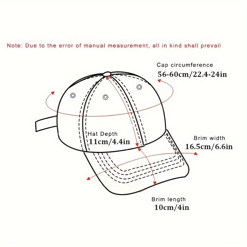 Unisex Baseball Cap Outdoor Sun Hat Fishing Hat