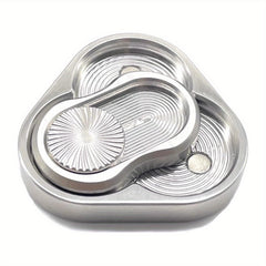 Metal Fidget Toy Rotation Fidget Slider Stress Relief Push Sl