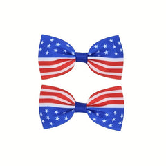 American Element Bowknot Hair Clip Independence Hair Accessories