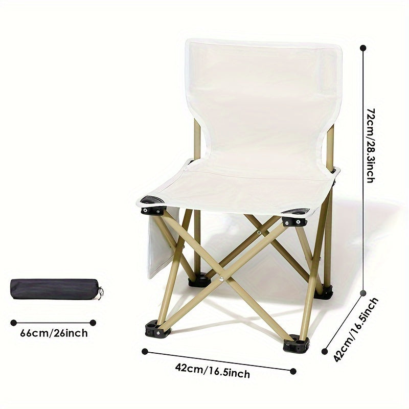 Portable Folding Chair for Fishing Camping Picnic
