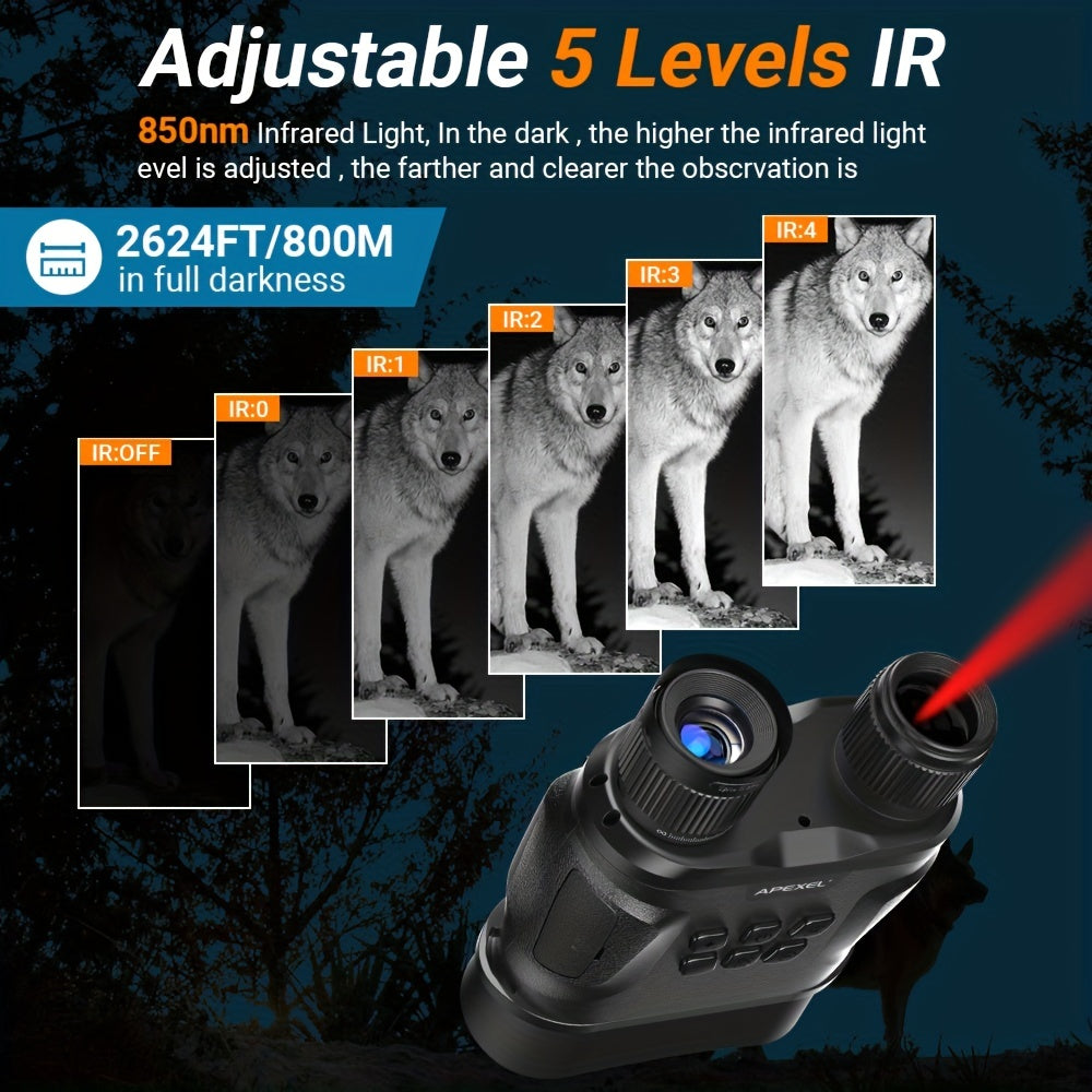 NV008 Night Vision Binoculars 1080P Infrared Military Binoculars