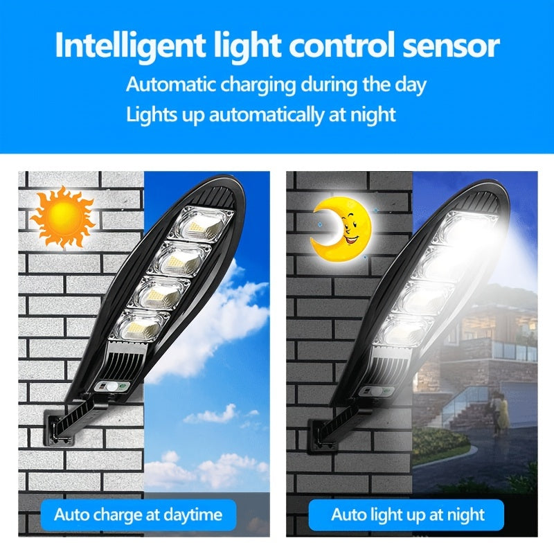 10000W 168LED Solar Street Light Outdoor Waterproof LED For Garden Wall