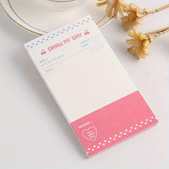 50 Sheets Carry on Tearable Small Book Daily Message Notepad Memo Pad