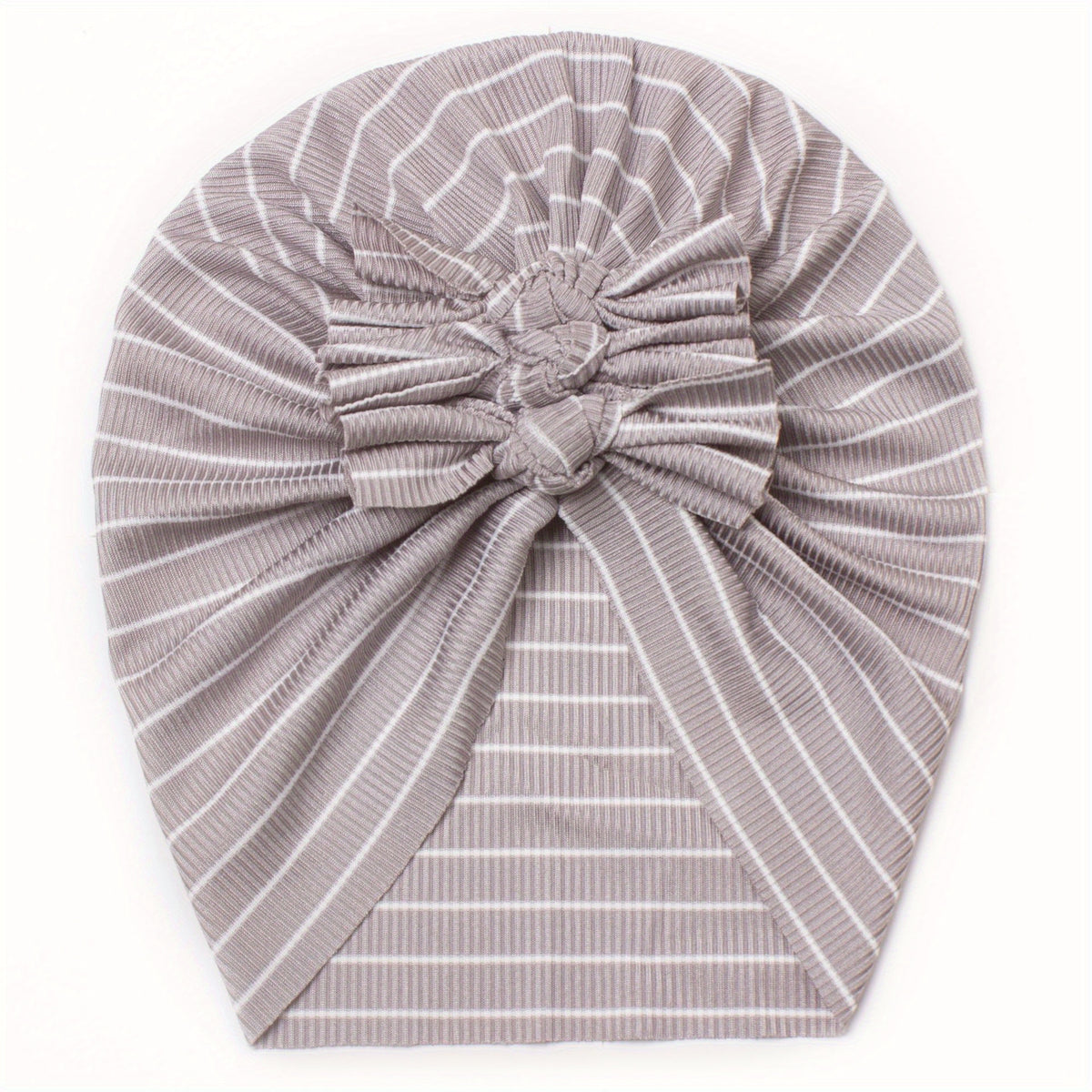Spring Intercolor Strip Bow Baby Hat