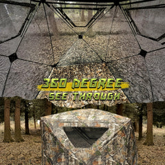 Portable 2 Person Pop Up Blind for Deer & Turkey