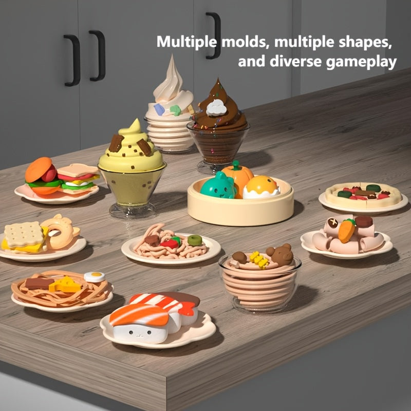 Clay Ice Cream Maker Toy - Ideal Gift for Halloween