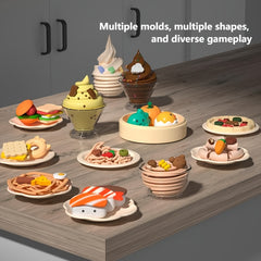 Clay Ice Cream Maker Toy - Ideal Gift for Halloween