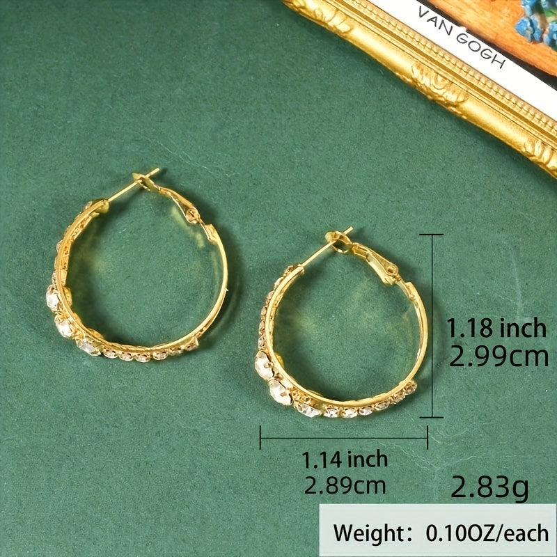 Zircon Earrings Romantic Jewelry Gift