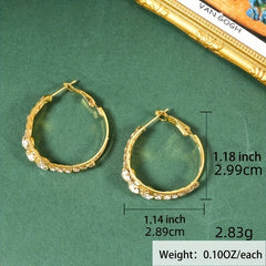Zircon Earrings Romantic Jewelry Gift