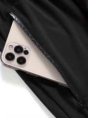 Men's Ice Silk Athletic Pants Quick Dry Sport Trousers