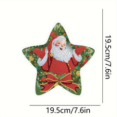 Santa Claus Diamond Painting Pendant Special Shape DIY