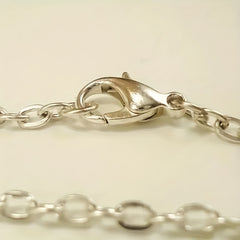 Round Crow Crystal Bead Pendant Necklace for Men & Women