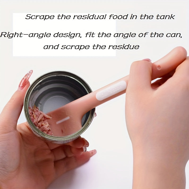 Long Handle Pet Spoon for Mixing Wet Food