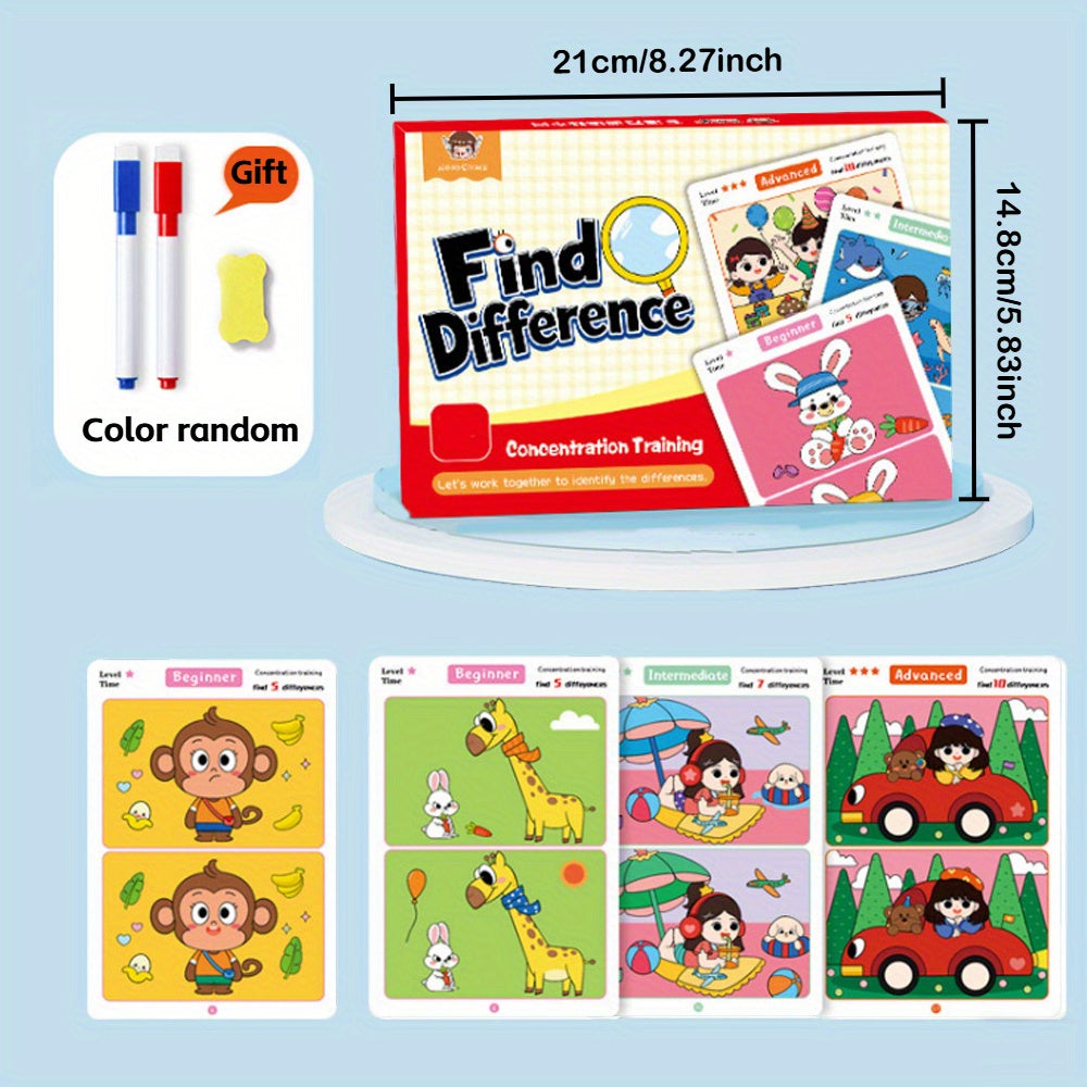 Find the Difference Concentration Training Game Box