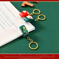 Christmas Mini Stapler Small Stapler With Keychain - Small Gift