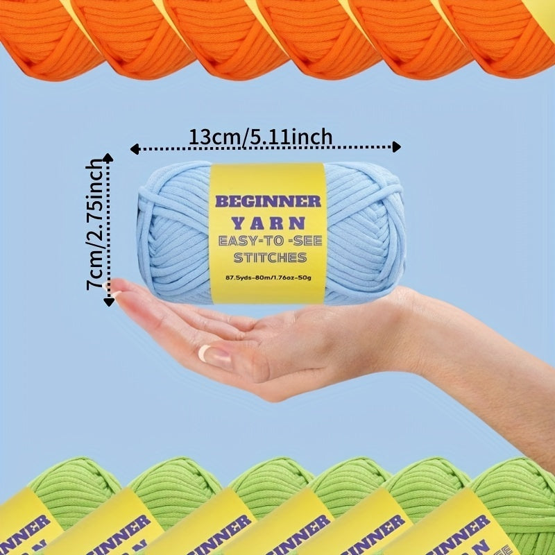 Chunky Thick Bulky Beginners Crochet Yarn 76oz - Soft Skin Friendly Yarn