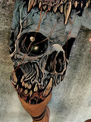 Men's Skull Graphic Shorts - Casual Summer Outfit