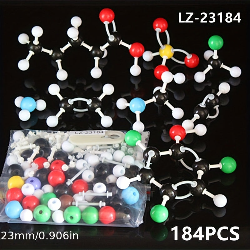 184pcs Molecular Model Kit for Chemistry Teaching