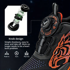 Kids Sneakers Mesh Breathable Lightweight Running Shoes Sports Shoes