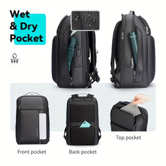MARK RYDEN Men's Business Travel Backpack