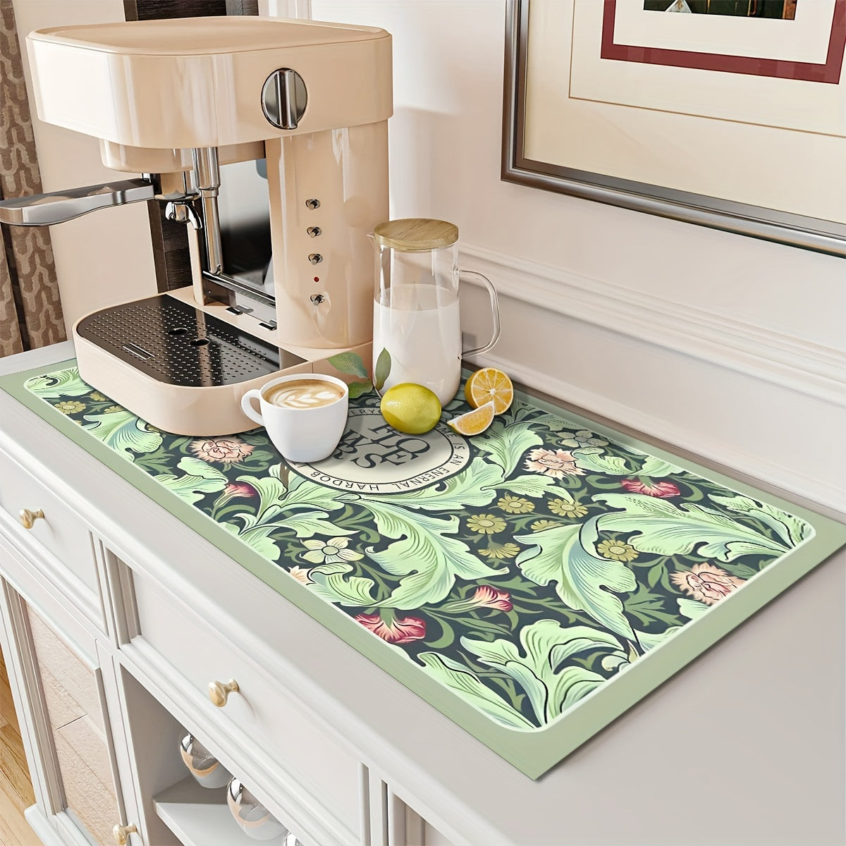 Dish Drying Pad Absorbent Mat Soft Diatom Mud Faucet Mat Toilet