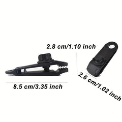 10pcs Outdoor Tent Canopy Windproof Clips for Camping & Hiking