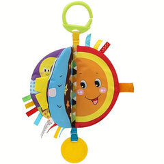 2pcs Baby Hanging Cloth Book Rattle Toy Multicolor Pen