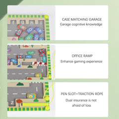 Alphabet Parking Lot Puzzle Toy for Kids