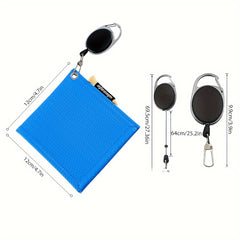Golf Towel with Hook for Easy Carrying and Ball Cleaning