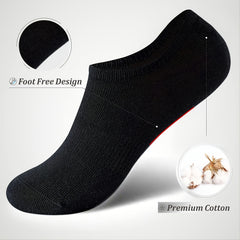 5 Pairs Invisible Non Slip Ankle Socks Women's Stockings