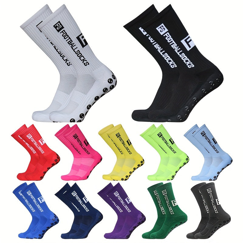 5 pairs Unisex Letter Pattern Mid calf Football Socks