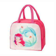 Cartoon Bento Bag Portable Lunch Bag Thermal Insulation Lunch Box Bag