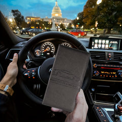 Car Document Organizer Case for Registration, Insurance, Driver & More