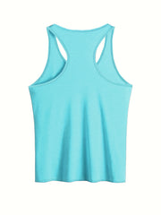  Tank Top Women's Slogan & Coconut Tree Sunglasses Print Vest Top