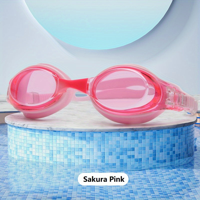 Adjustable Waterproof Swimming Goggles With Storage Box