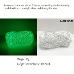 Glow In The Dark DIY Knitting Kit for Beginners