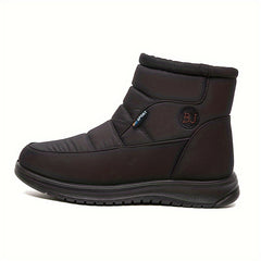 Women's Snow Boots Side Zipper Waterproof Anti-slip Outdoor Booties