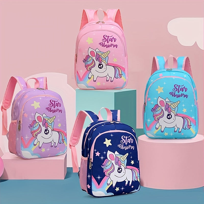 Children's Cartoon Pony School Bags Ultralight Backpack