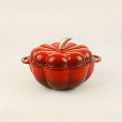 Pumpkin Enamel Pot 20 32 Cm Cast Iron Dutch Oven Casserole